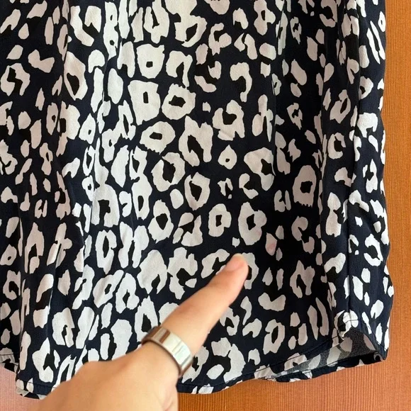 ALC silk leopard print tank - Picture 3 of 5